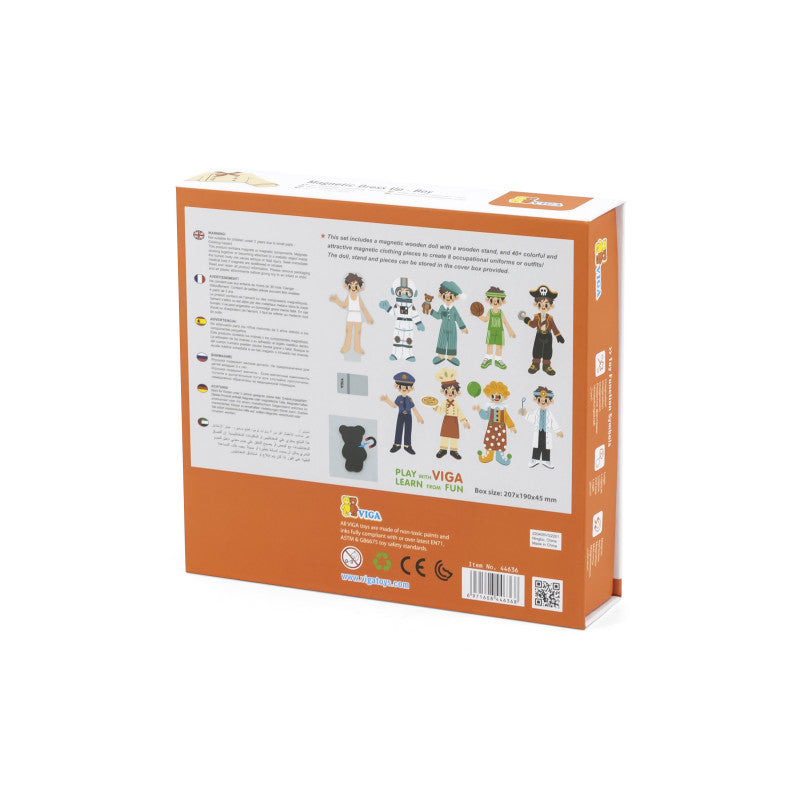 Set magnetic Vestimentatie baieti, Viga